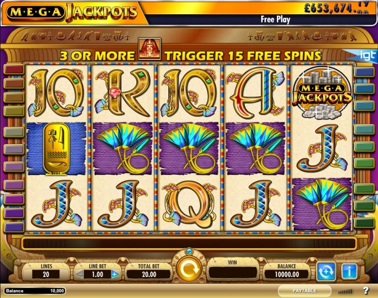 cleopatra slot igt